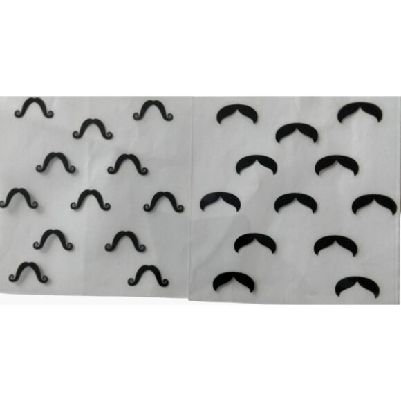 Williams Sonoma Mustache Eggs Decorating Tattoos - Picture 5 of 9